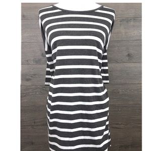 Gray Lularoe Irma Top